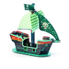 Kalóz hajó 3D - Arty Toys - Pirate boat 3D - Djeco