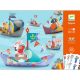 Hajó flotta - Origami - Floating boats - Djeco - DJ08779