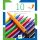 Ecsetfilc készlet 10 db-os klasszikus színek - Kétoldalú filctoll - 10 felt brushes - classic - Djeco