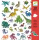 Dinoszauruszok matrica gyűjtemény 160 db-os - Dinosaurs - Djeco