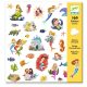 Hableányok 160 db-os matrica gyjtemény - Mermaids - Djeco