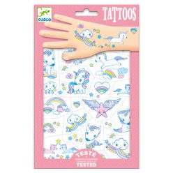 Unikornis - Tetoválás - Unicorns - Djeco