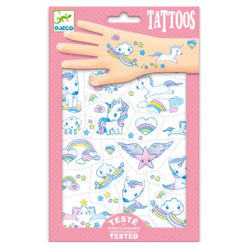 Unikornis - Tetoválás - Unicorns - Djeco