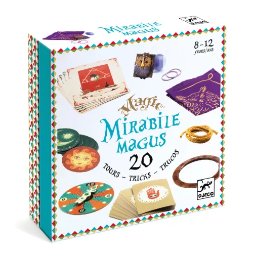 Mirabile bűvész szett - Mirabile magus - 20 tricks - Djeco