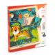 Dzsungelben - Fa puzzle 12 db-os - Puzzle Jungle - Djeco
