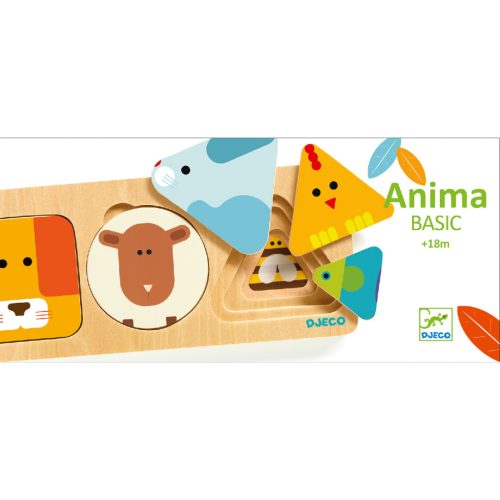 Állatos formabeillesztő - AnimaBasic - Djeco