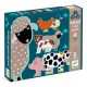 Háziállatos óriás puzzle - Óriás puzzle 9, 12, 15 db-os - Honoré & friends