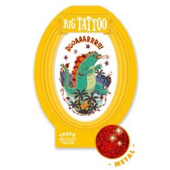 Godzilla - Tetováló matricák fémes hatás - Godzilla