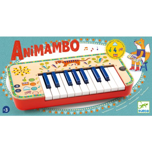Szintetizátor - Játékhangszer - Synthesizer - Djeco - Animambo