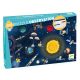 Az űrben - Megfigyelő puzzle angol nyelvű leírással - The space + booklet - Djeco