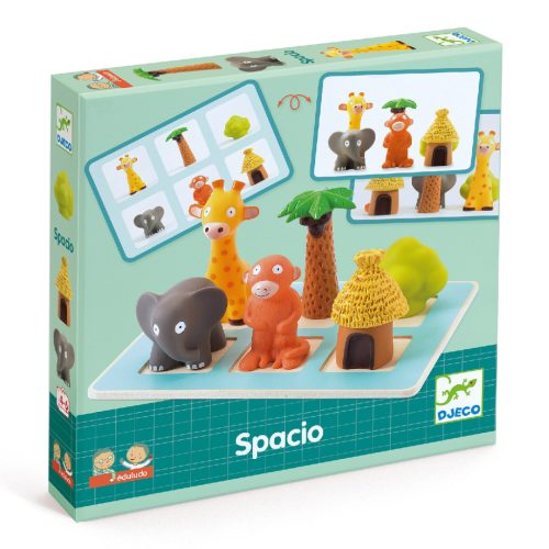Ahogy látod - Téri tájékozódás fejlesztő játék - Spacio Eduludo - Djeco