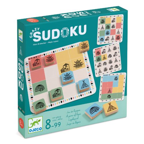 Nemzetközi sudoku - Logikai játék - Crazy sudoku - Djeco