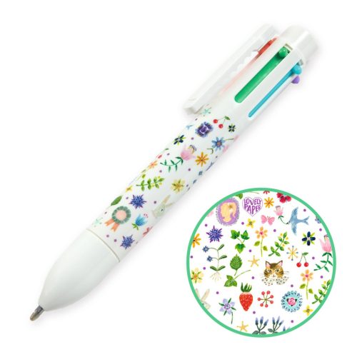 Aiko szivárvány tolla - 6 színű toll - Aïko rainbow pen (6 colors) - Djeco