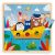 Hajózás Mackóval - Fa puzzle 25 db - Puzzlo Boat - DJ01816