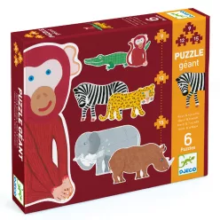   Állatkerti puzzle - Puzzle 9-12-15 db - Henri & friends - DJ07147