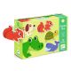 Állatok puzzle - Kétrészes puzzle 20 db - Animals - DJ08147