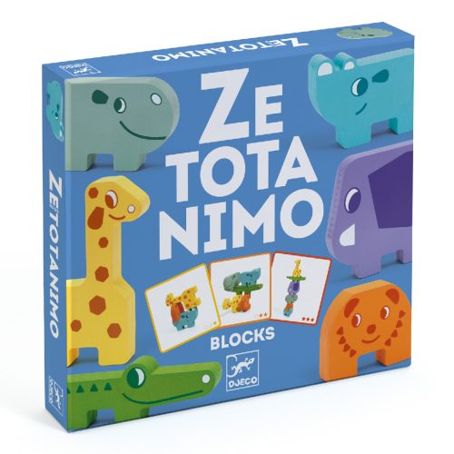 Egyensúlyozó építőjáték szavanna - Társasjáték - Ze Totanimo - DJ06434