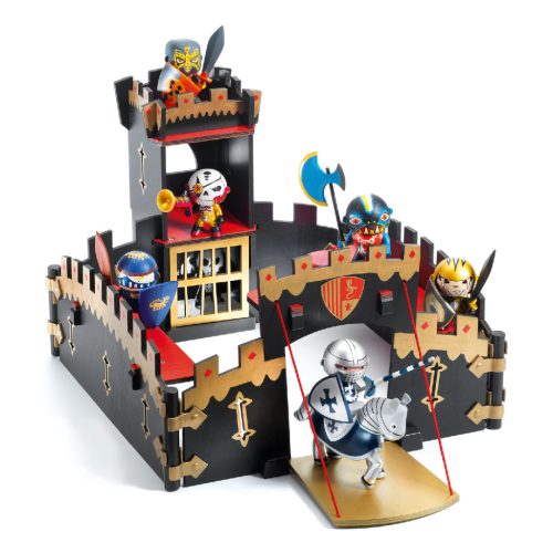 Lovagi fekete kastély - Arty toys - Knights - Ze Black Castel - Djeco - DJ06749