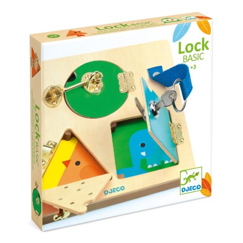 Ügyeskedő kukucskálók - finommotorika fejlesztő - LockBasic - Djeco - DJ06213