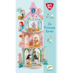   Hercegnők kastélya - lányos építőjáték - Ze princess Tower - Djeco - DJ06787