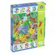 A dzsungelben 1-10-ig - Megfigyelő puzzle - 1 to 10 Jungle - 54 pcs - DJ07148