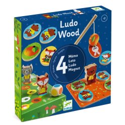   Erdei állatok - Játékgyűjtemény 2 éves kortól - Ludo Wood - DJ01628