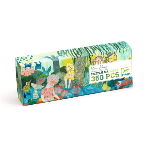 Folyó parti művész puzzle 350 darabos - River Party - Djeco - DJ07618