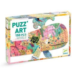 Bálna művész puzzle 150 darabos - Whale - Djeco - DJ07658