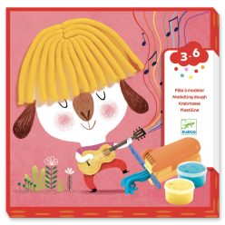   Mókás fejek - képalkotás gyurmával - Curls and straight hair  - Djeco - DJ09890