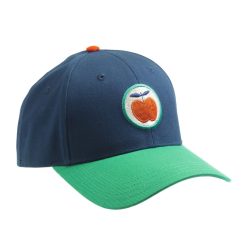   Piros alma - Hímzett gyermek baseball sapka - Red apple - DD00341