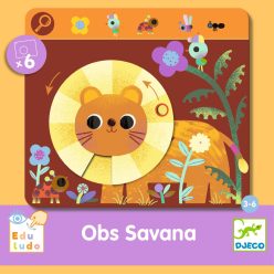   Pörgess és keress - Fejlesztő játék - Eduludo Obs Savana - DJ08234