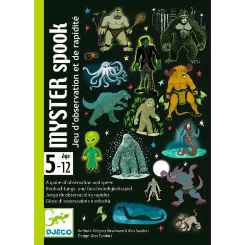 Myster spook - Kártyajáték - Myster spook - Djeco- DJ05070