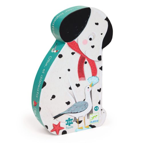 Oli a dalmata - Formadobozos puzzle 24 db-os - Ollie, the Dalmatian - Djeco- DJ07286