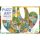A lajhár - Művész puzzle 500 db-os - The sloth - Djeco- DJ07662