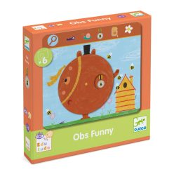  Pörgetős játék - Fejlesztőjáték - Eduludo Obs Funny - Djeco- DJ08237