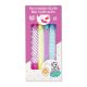 Varázs filctoll - 6 db radírozható - Magic erasable markers - DD03810