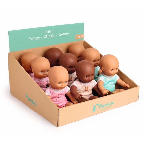 Pomea baba Mini 20cm - 3 féle kiválasztós - Elly, Charly, Gabby - DJ07720