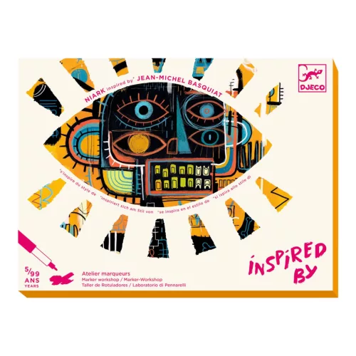 Brooklyn - Múvészeti műhely - Inspired by Jean-Michel BASQUIAT - DJ08388