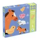Első kirakóm - 3-4-5-6-os puzzle - At the farm - DJ07153