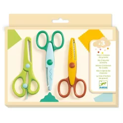   Olló készlet sima, hullám, cikk-cakk - Kreatív - My 3 Big Scissors - DJ00966