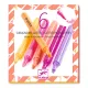 Grapefruit csillám - Szövegkiemelő készlet 6 db - Set of 6 glitter highlighters, Grapefruit - DJ09534