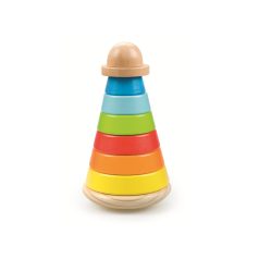Billegő Montessori torony - Építőjáték - Pino Toys