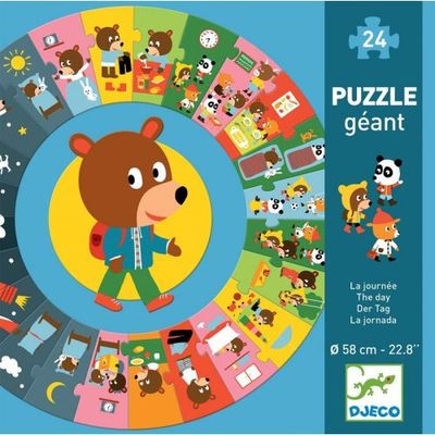 Óriás puzzle - Djeco játék