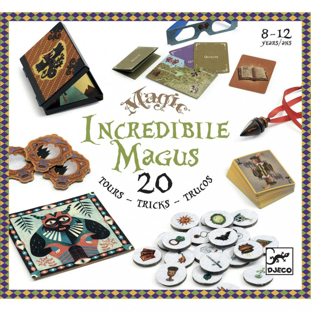 Bűvész szett - 20 tükkel - Incredibile Magus - DJ09963