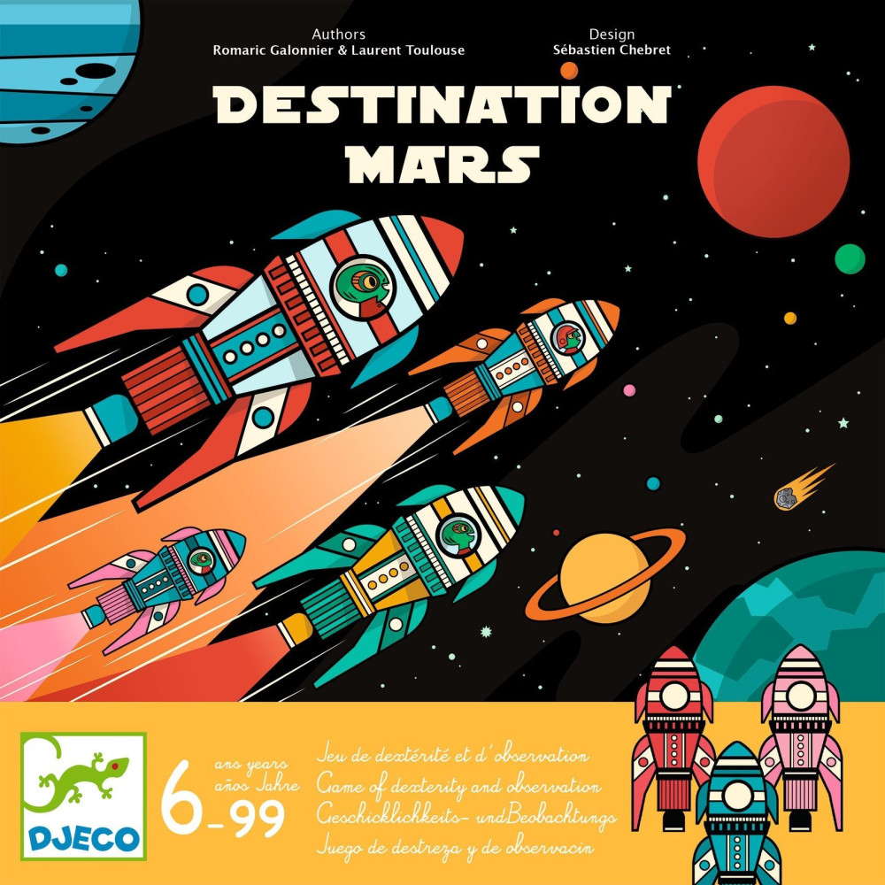Cél a Mars - Figyelem, gyorsasági társasjáték - Destination mars - DJ08582