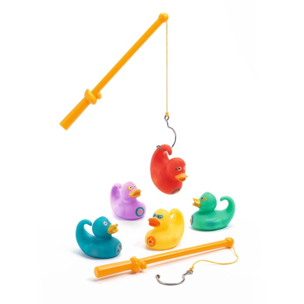 Színes kacsák - Horgászós játék - Ducky Fishing ducks - DJ02116