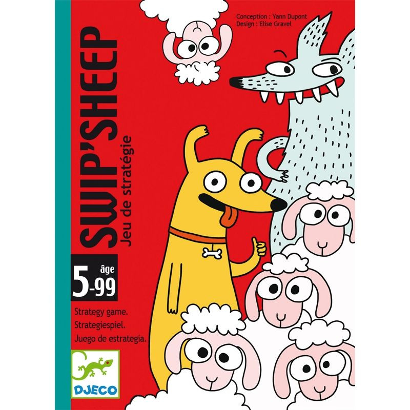 Barik és a farkasok - Kártyajáték - Swip'Sheep - DJ05145
