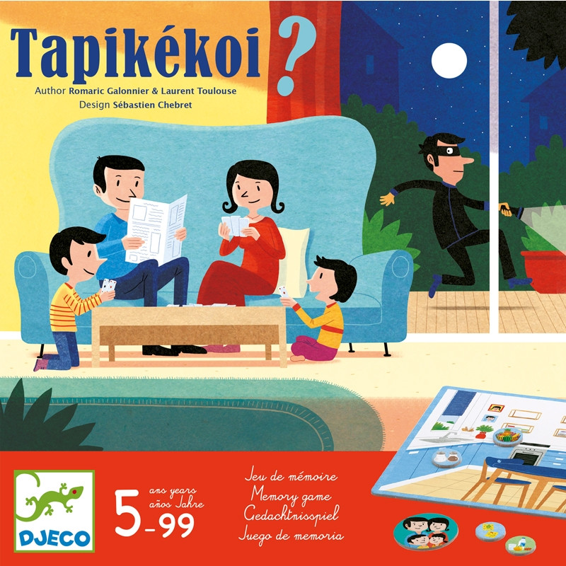 Tapikékoi - Figyelem fejlesztő társasjáték - Tapikékoi - Djeco - DJ08542